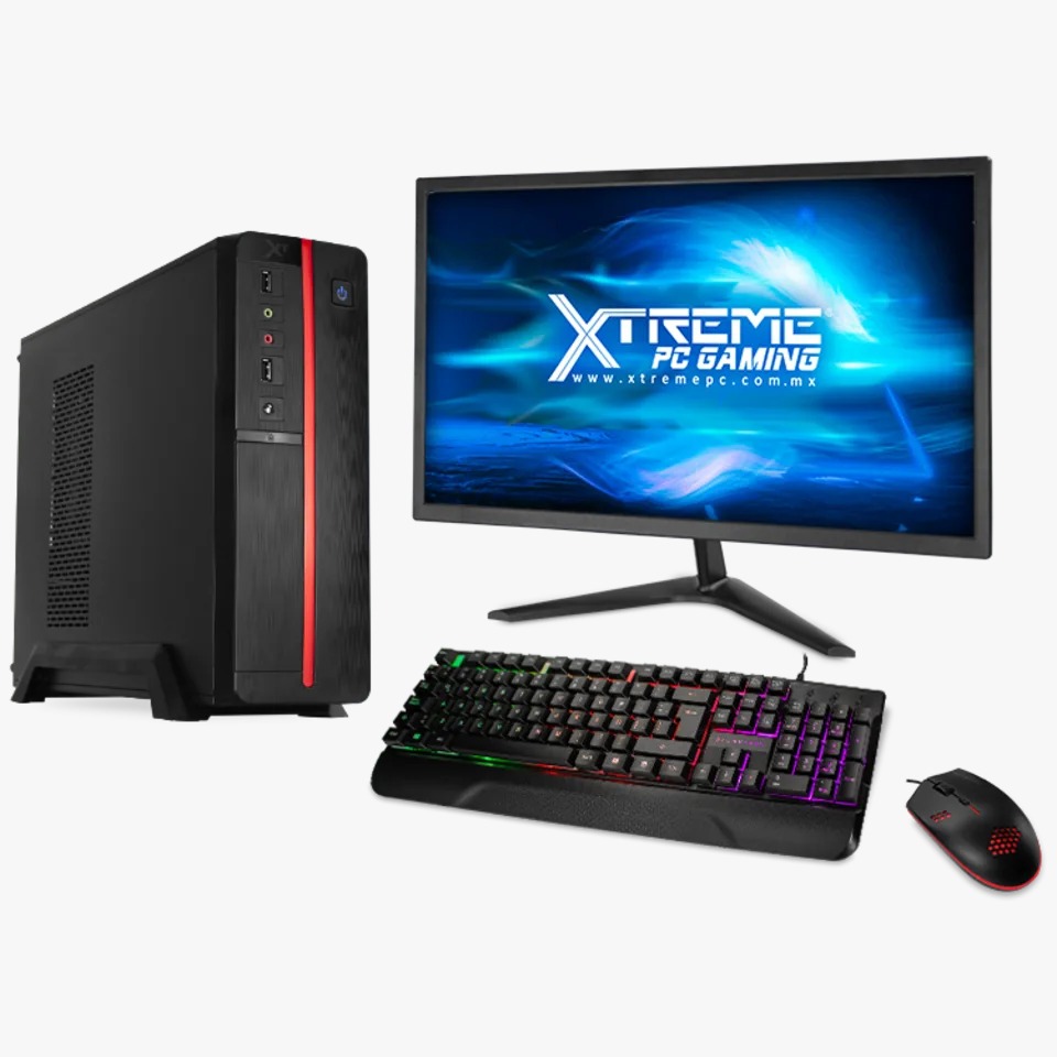 Xtreme PC Intel Core I3 10100 8GB SSD 240GB Monitor 21.5 WiFi RGB